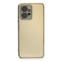 Newface Xiaomi Redmi Note 12 4G Kılıf Razer Lensli Silikon - Gold