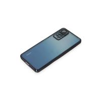 Newface Xiaomi Redmi Note 12 Pro 4G Kılıf Razer Lensli Silikon - Siyah