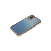 Newface Xiaomi Redmi Note 12 Pro 4G Kılıf Razer Lensli Silikon - Gold