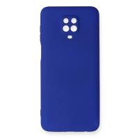 Newface Xiaomi Redmi Note 9 Pro Kılıf First Silikon - Lacivert