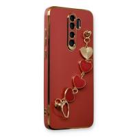 Newface Xiaomi Redmi Note 8 Pro Kılıf Esila Silikon - Kırmızı