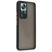 Newface Xiaomi Mi 12T Pro Kılıf Montreal Silikon Kapak - Yeşil