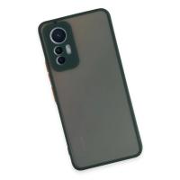 Newface Xiaomi Mi 12 Lite Kılıf Montreal Silikon Kapak - Yeşil