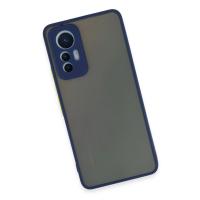 Newface Xiaomi Mi 12 Lite Kılıf Montreal Silikon Kapak - Lacivert