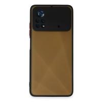 Newface Xiaomi Poco X4 Pro 5G Kılıf Montreal Silikon Kapak - Siyah