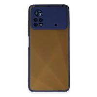 Newface Xiaomi Poco X4 Pro 5G Kılıf Montreal Silikon Kapak - Lacivert