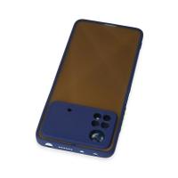 Newface Xiaomi Poco X4 Pro 5G Kılıf Montreal Silikon Kapak - Lacivert