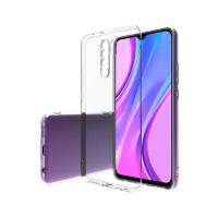 Newface Xiaomi Redmi 9 Kılıf Lüx Şeffaf Silikon - Şeffaf