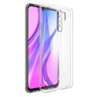 Newface Xiaomi Redmi 9 Kılıf Lüx Şeffaf Silikon - Şeffaf