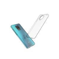 Newface Xiaomi Redmi Note 9 Pro Kılıf Lüx Şeffaf Silikon - Şeffaf