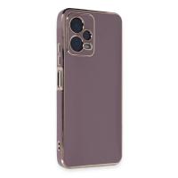 Newface Xiaomi Poco X5 5G Kılıf Volet Silikon - Mor