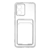 Newface Xiaomi Poco X5 5G Kılıf Kart Şeffaf Silikon - Şeffaf