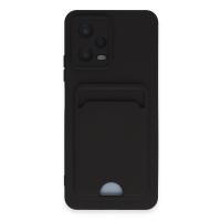 Newface Xiaomi Poco X5 5G Kılıf Kelvin Kartvizitli Silikon - Siyah