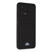 Newface Xiaomi Poco X5 5G Kılıf Kelvin Kartvizitli Silikon - Siyah