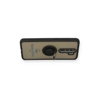 Newface Xiaomi Redmi Note 8 Pro Kılıf Montreal Yüzüklü Silikon Kapak - Siyah