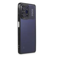Newface Xiaomi Poco X5 Pro 5G Kılıf Razer Lensli Silikon - Siyah