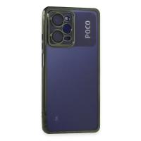 Newface Xiaomi Poco X5 Pro 5G Kılıf Razer Lensli Silikon - Yeşil