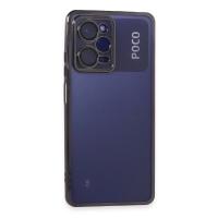 Newface Xiaomi Poco X5 Pro 5G Kılıf Razer Lensli Silikon - Mor