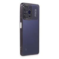 Newface Xiaomi Poco X5 Pro 5G Kılıf Razer Lensli Silikon - Mor