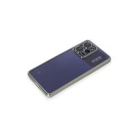 Newface Xiaomi Poco X5 Pro 5G Kılıf Razer Lensli Silikon - Gümüş