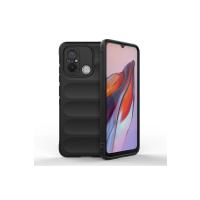 Newface Xiaomi Redmi 12C Kılıf Optimum Silikon - Siyah