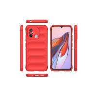 Newface Xiaomi Redmi 12C Kılıf Optimum Silikon - Kırmızı