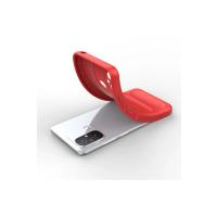 Newface Xiaomi Redmi 12C Kılıf Optimum Silikon - Kırmızı