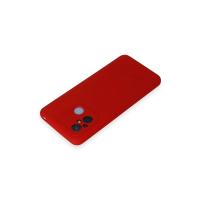 Newface Xiaomi Redmi 12C Kılıf Nano içi Kadife Silikon - Kırmızı
