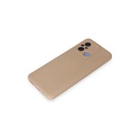 Newface Xiaomi Redmi 12C Kılıf Nano içi Kadife Silikon - Pudra