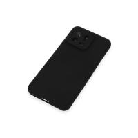 Newface Xiaomi Mi 13 Kılıf Nano içi Kadife Silikon - Siyah