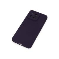 Newface Xiaomi Mi 13 Kılıf Nano içi Kadife Silikon - Mor