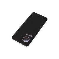 Newface Xiaomi Mi 13 Lite Kılıf Nano içi Kadife Silikon - Siyah