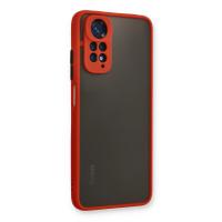 Newface Xiaomi Redmi Note 11 Pro Kılıf Montreal Silikon Kapak - Kırmızı