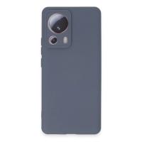 Newface Xiaomi Mi 13 Lite Kılıf Nano içi Kadife Silikon - Gri