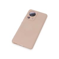 Newface Xiaomi Mi 13 Lite Kılıf Nano içi Kadife Silikon - Pudra