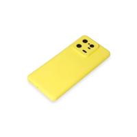 Newface Xiaomi Mi 13 Pro Kılıf Nano içi Kadife Silikon - Sarı