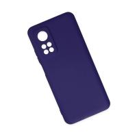 Newface Xiaomi Mi 10T Kılıf Nano içi Kadife Silikon - Mor