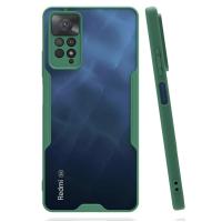 Newface Xiaomi Redmi Note 11 Pro Kılıf Platin Silikon - Yeşil