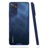 Newface Xiaomi Redmi Note 11 Pro Kılıf Platin Silikon - Lacivert