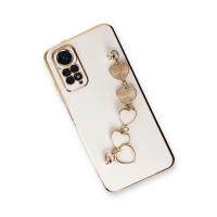 Newface Xiaomi Redmi Note 11 Kılıf Esila Silikon - Beyaz