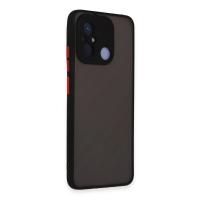 Newface Xiaomi Redmi 12C Kılıf Montreal Silikon Kapak - Siyah