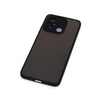 Newface Xiaomi Redmi 12C Kılıf Montreal Silikon Kapak - Siyah