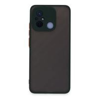 Newface Xiaomi Redmi 12C Kılıf Montreal Silikon Kapak - Yeşil