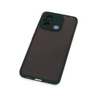 Newface Xiaomi Redmi 12C Kılıf Montreal Silikon Kapak - Yeşil