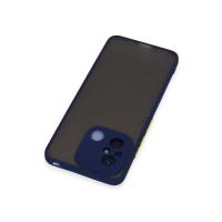 Newface Xiaomi Redmi 12C Kılıf Montreal Silikon Kapak - Lacivert