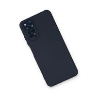 Newface Xiaomi Redmi Note 11 Kılıf Nano içi Kadife Silikon - Lacivert
