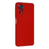 Newface Xiaomi Redmi Note 11 Pro Kılıf Nano içi Kadife Silikon - Kırmızı