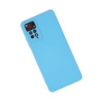Newface Xiaomi Redmi Note 11 Pro Kılıf Nano içi Kadife Silikon - Mavi