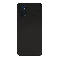 Newface Xiaomi Poco X4 Pro 5G Kılıf Nano içi Kadife Silikon - Siyah