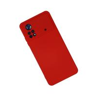 Newface Xiaomi Poco X4 Pro 5G Kılıf Nano içi Kadife Silikon - Kırmızı